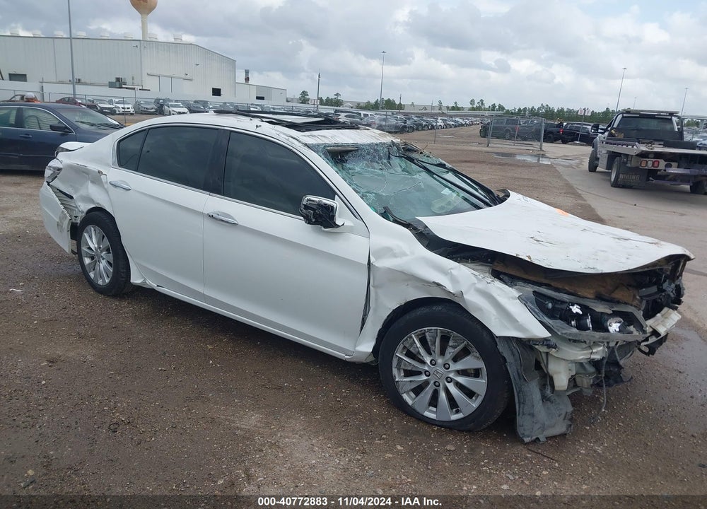 2013 HONDA ACCORD EX-L V-6 VIN: 1HGCR3F8XDA032148