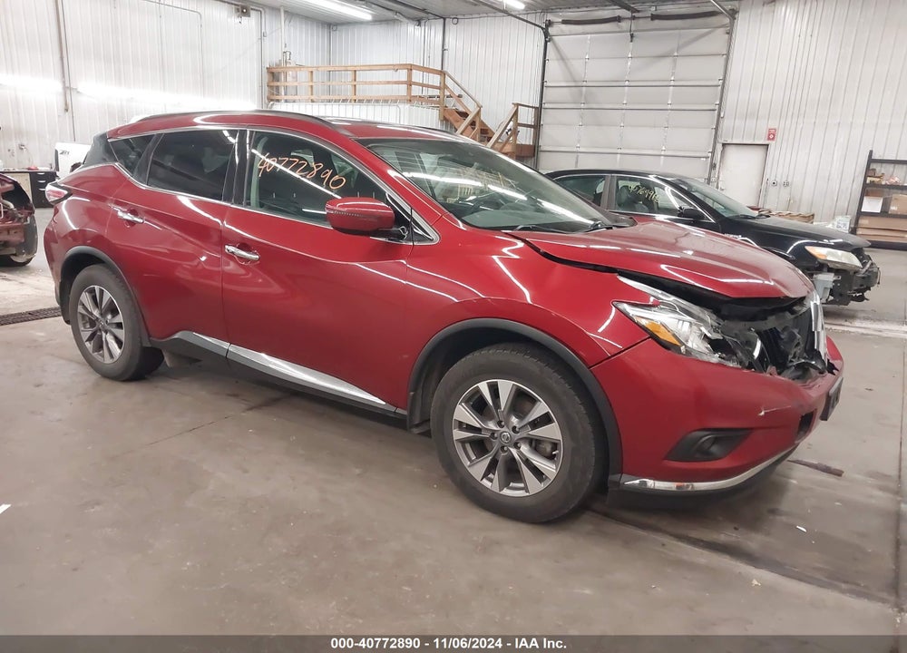 2015 NISSAN MURANO SV VIN: 5N1AZ2MH9FN291353