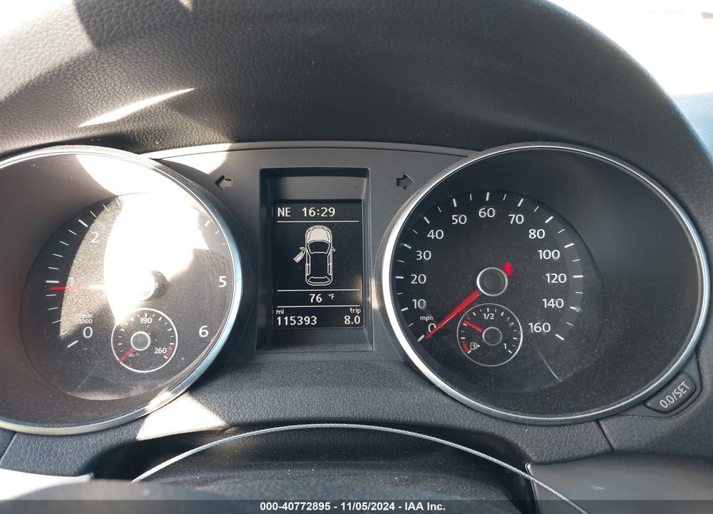 2013 VOLKSWAGEN GOLF 2.0L TDI 2-DOOR VIN: WVWMM7AJ6DW085788