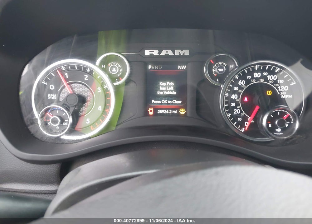 2023 RAM 2500 BIG HORN 4X4 6'4 BOX VIN: 3C6UR5DL7PG648912