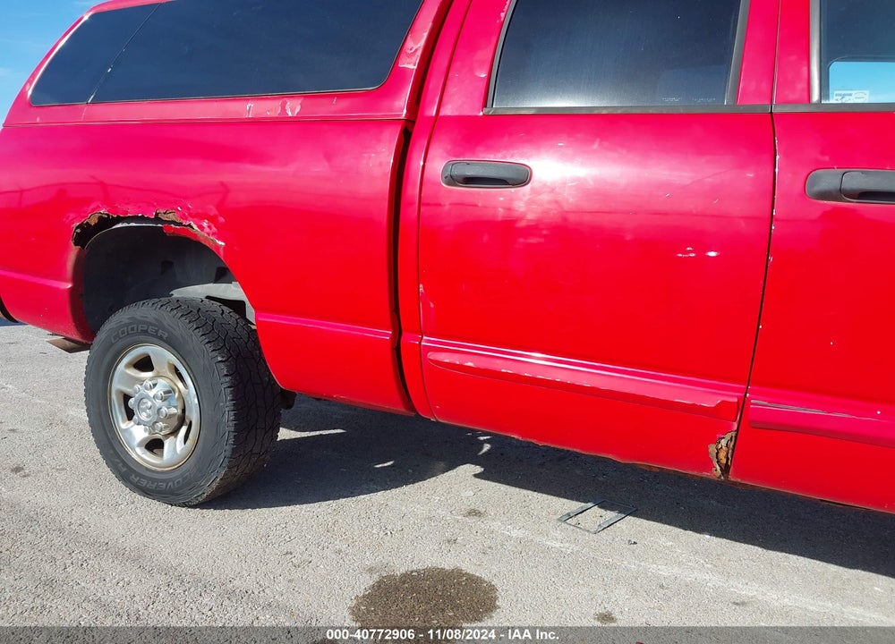 2004 DODGE RAM 2500 SLT/LARAMIE VIN: 3D3KU28D84G215165