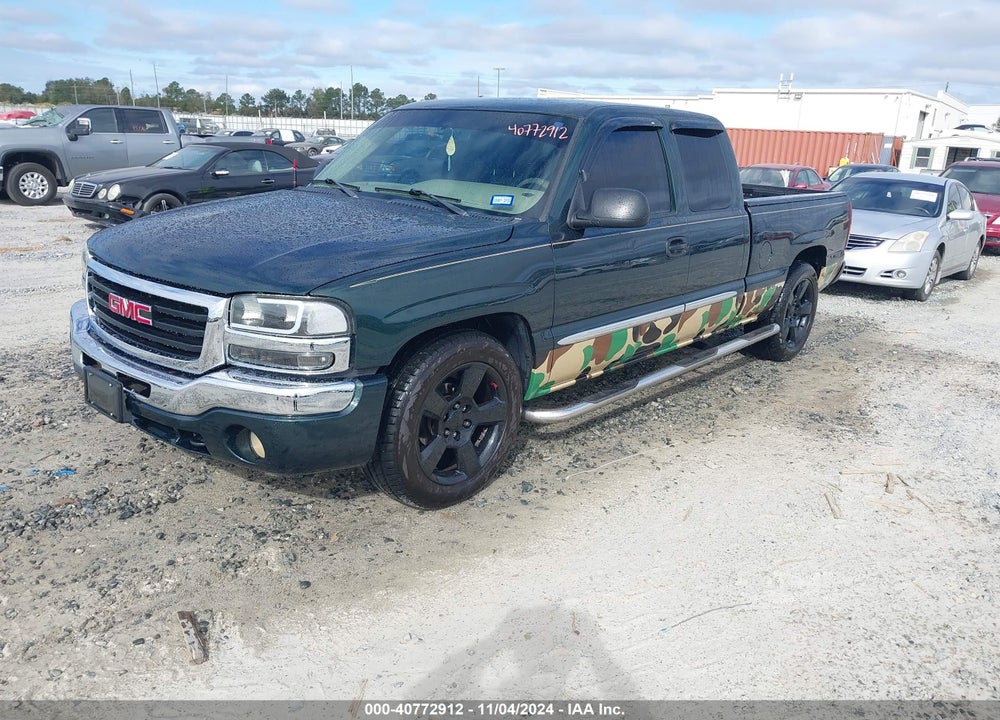2004 GMC SIERRA 1500 SLE VIN: 1GTEC19V64Z336688