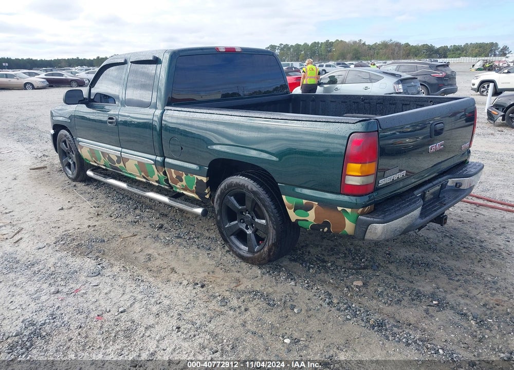 2004 GMC SIERRA 1500 SLE VIN: 1GTEC19V64Z336688