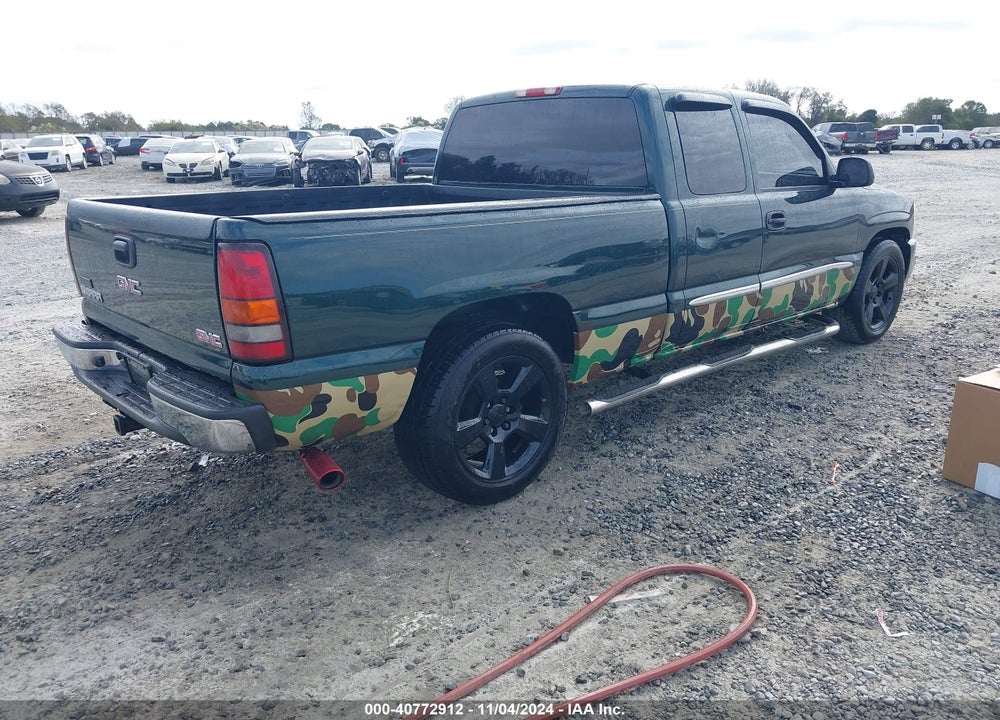 2004 GMC SIERRA 1500 SLE VIN: 1GTEC19V64Z336688