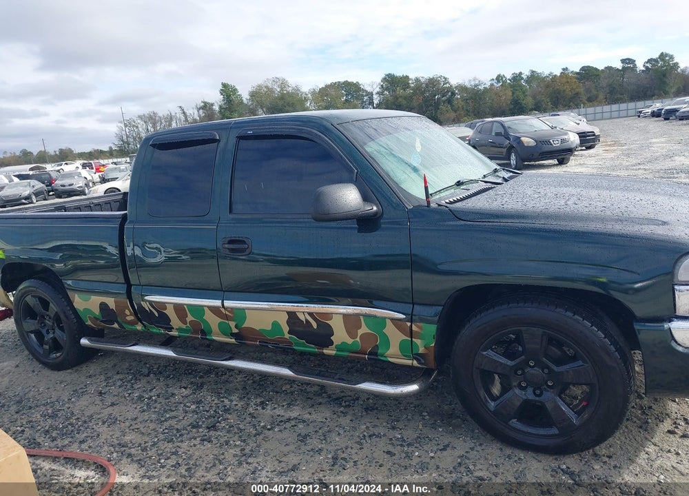 2004 GMC SIERRA 1500 SLE VIN: 1GTEC19V64Z336688