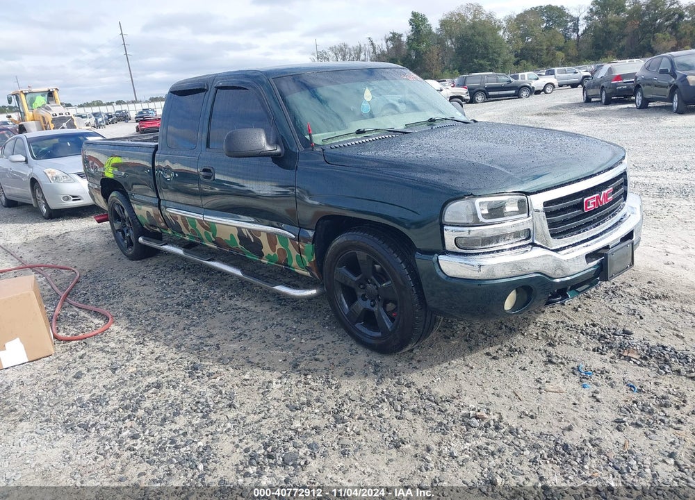 2004 GMC SIERRA 1500 SLE VIN: 1GTEC19V64Z336688