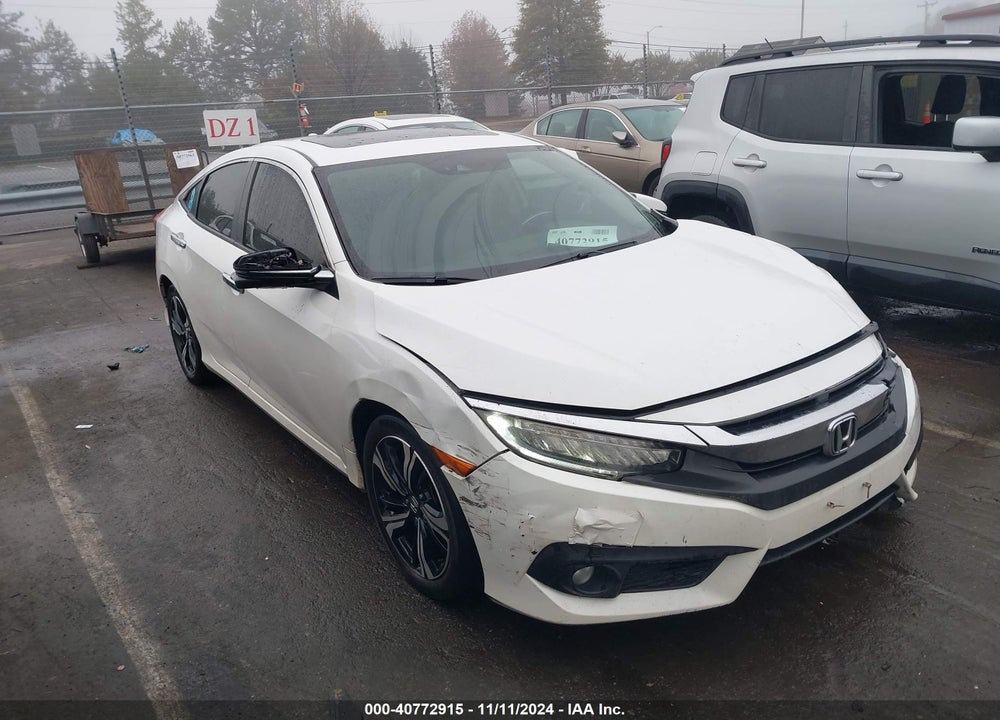 2016 HONDA CIVIC TOURING VIN: 2HGFC1F9XGH644996