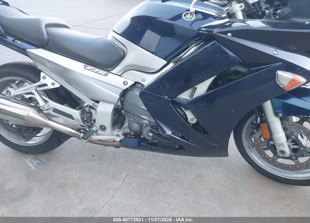 2006 YAMAHA FJR1300 VIN: JYARP15Y26A000300