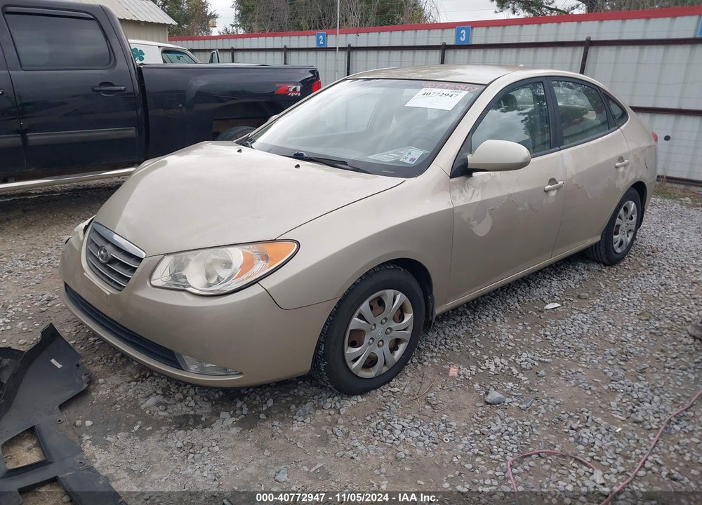 2009 HYUNDAI ELANTRA GLS VIN: KMHDU46D09U742018