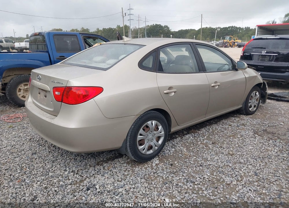 2009 HYUNDAI ELANTRA GLS VIN: KMHDU46D09U742018
