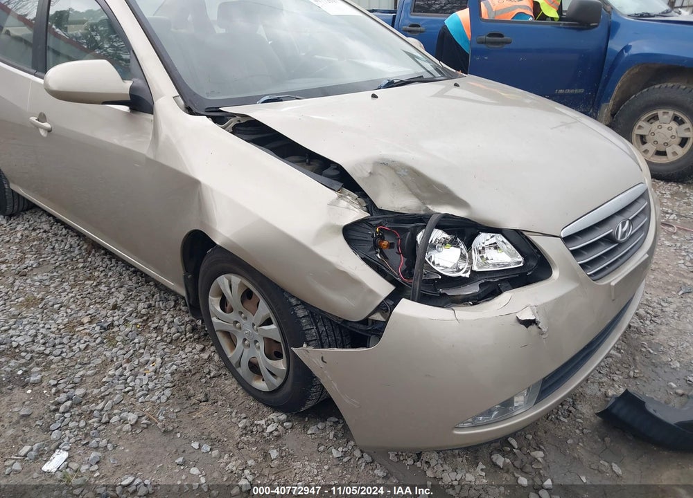 2009 HYUNDAI ELANTRA GLS VIN: KMHDU46D09U742018