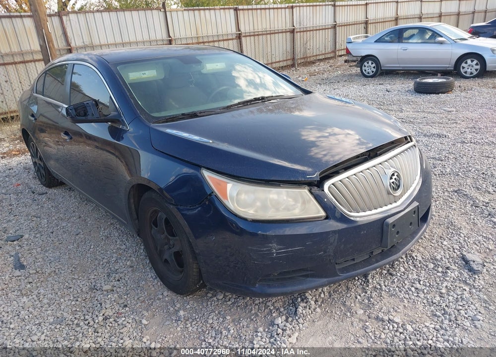 2010 BUICK LACROSSE CX VIN: 1G4GB5EG3AF182220