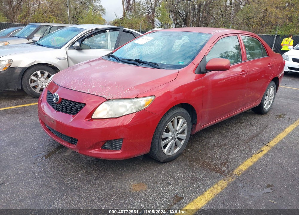 2009 TOYOTA COROLLA LE VIN: 1NXBU40E39Z035455
