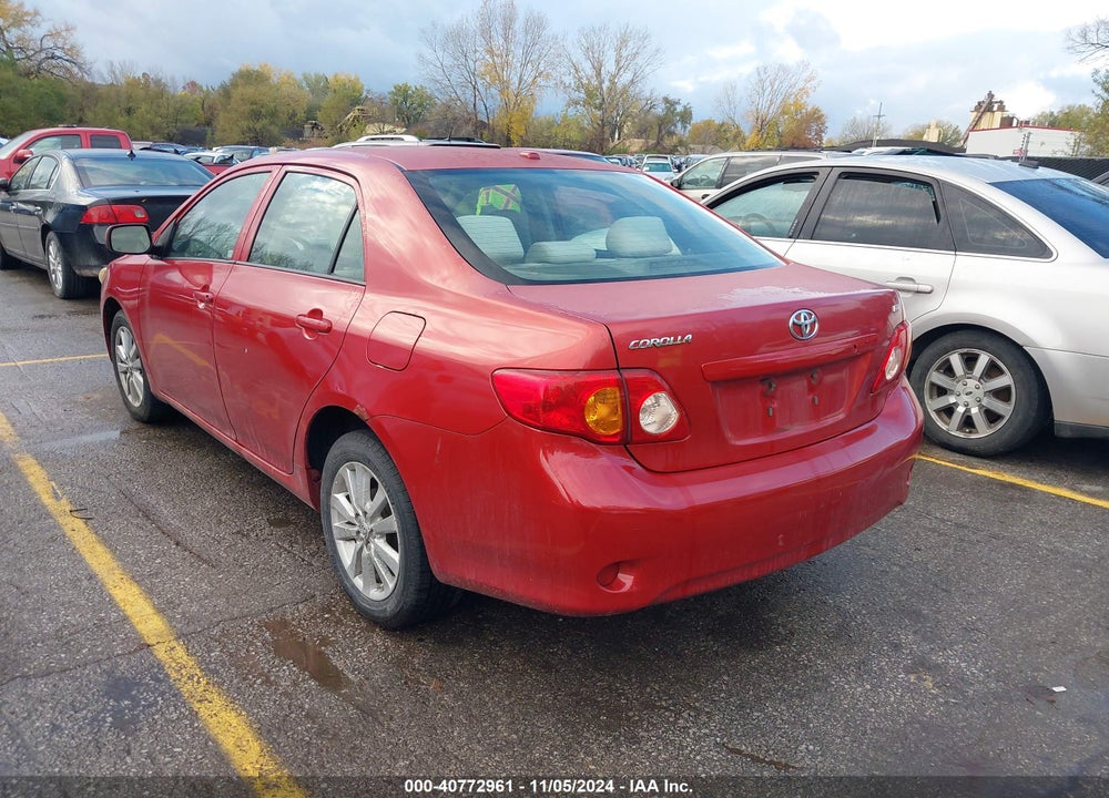 2009 TOYOTA COROLLA LE VIN: 1NXBU40E39Z035455