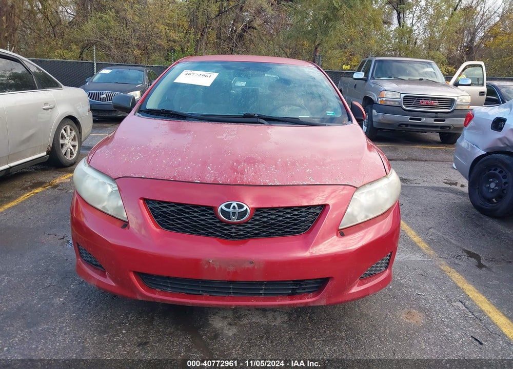 2009 TOYOTA COROLLA LE VIN: 1NXBU40E39Z035455