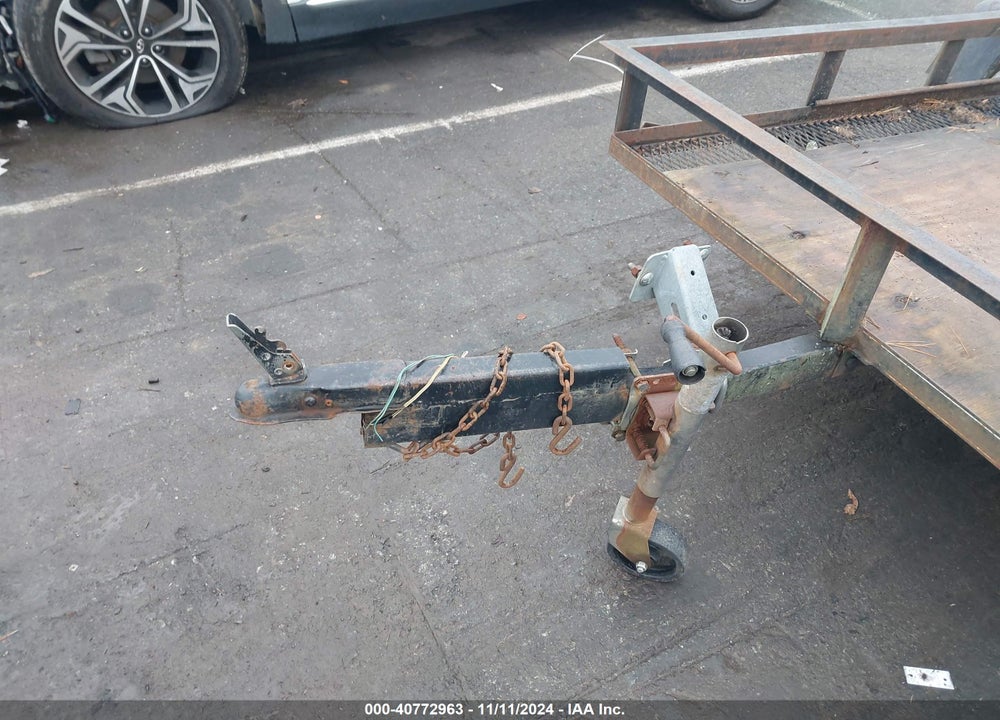 2005 FLATBED TRAILER VIN: 4YMUL08105G111553