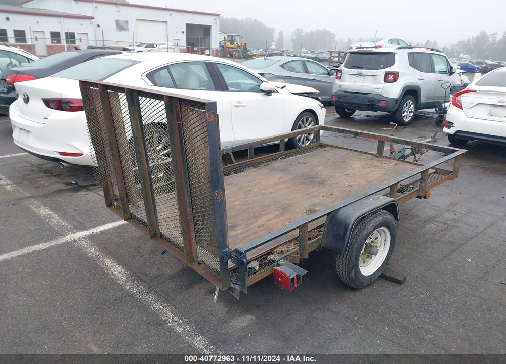 2005 FLATBED TRAILER VIN: 4YMUL08105G111553