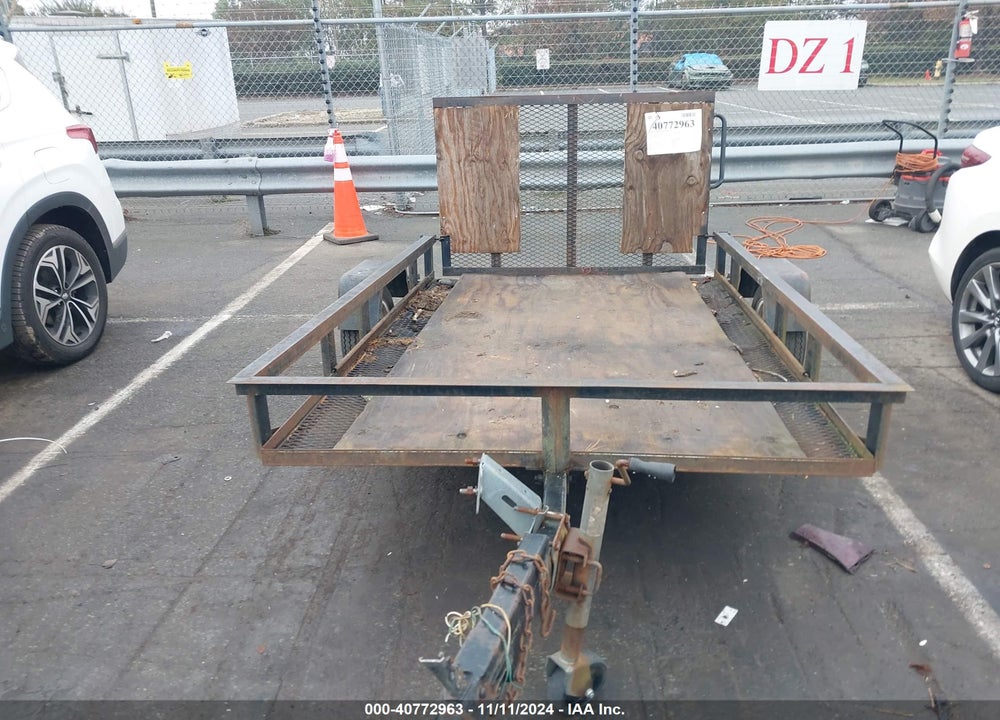 2005 FLATBED TRAILER VIN: 4YMUL08105G111553