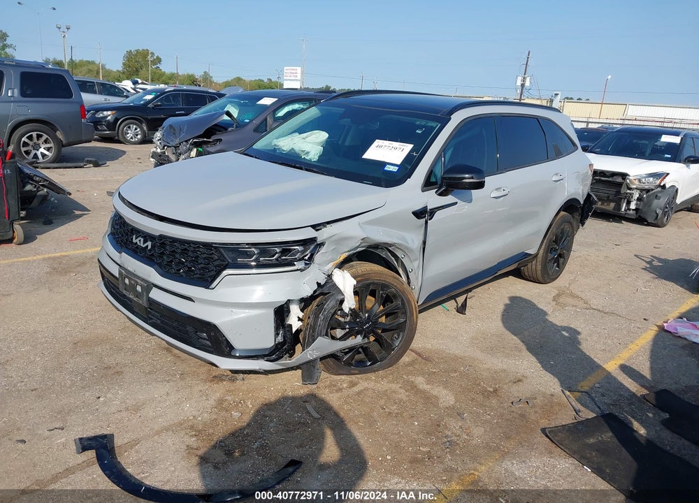 2022 KIA SORENTO SX VIN: 5XYRKDLF7NG103247