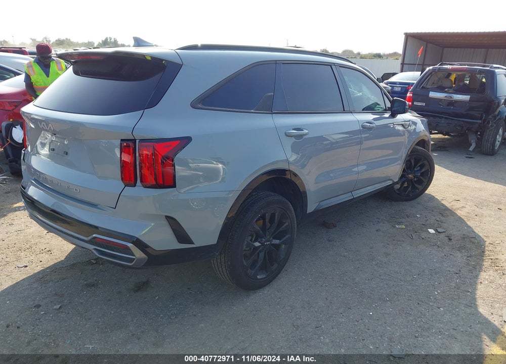 2022 KIA SORENTO SX VIN: 5XYRKDLF7NG103247