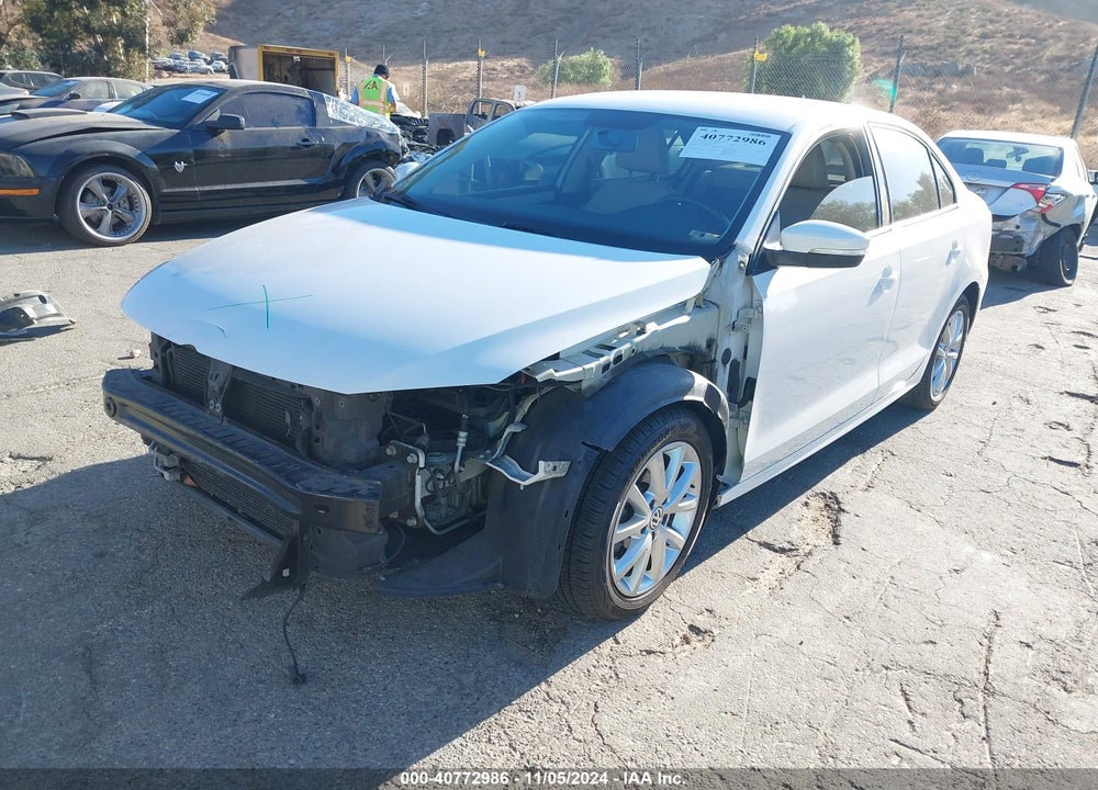 2012 VOLKSWAGEN JETTA 2.5L SE VIN: 3VWDP7AJ3CM316620