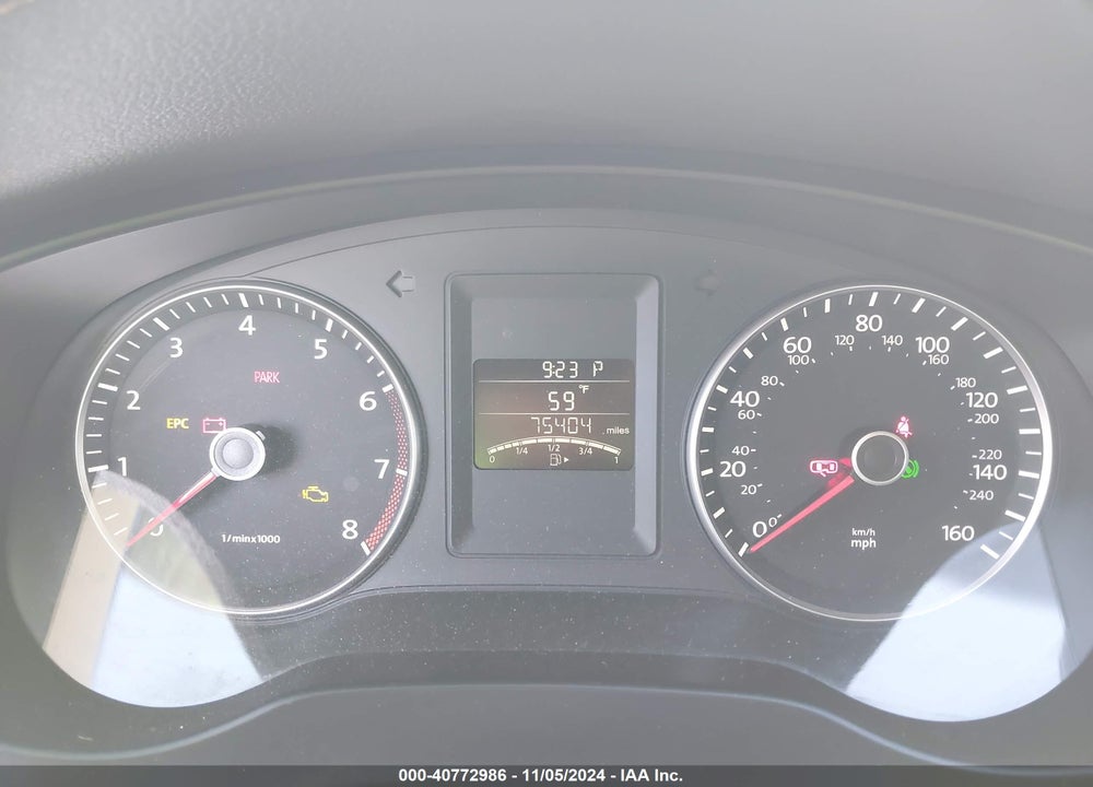 2012 VOLKSWAGEN JETTA 2.5L SE VIN: 3VWDP7AJ3CM316620