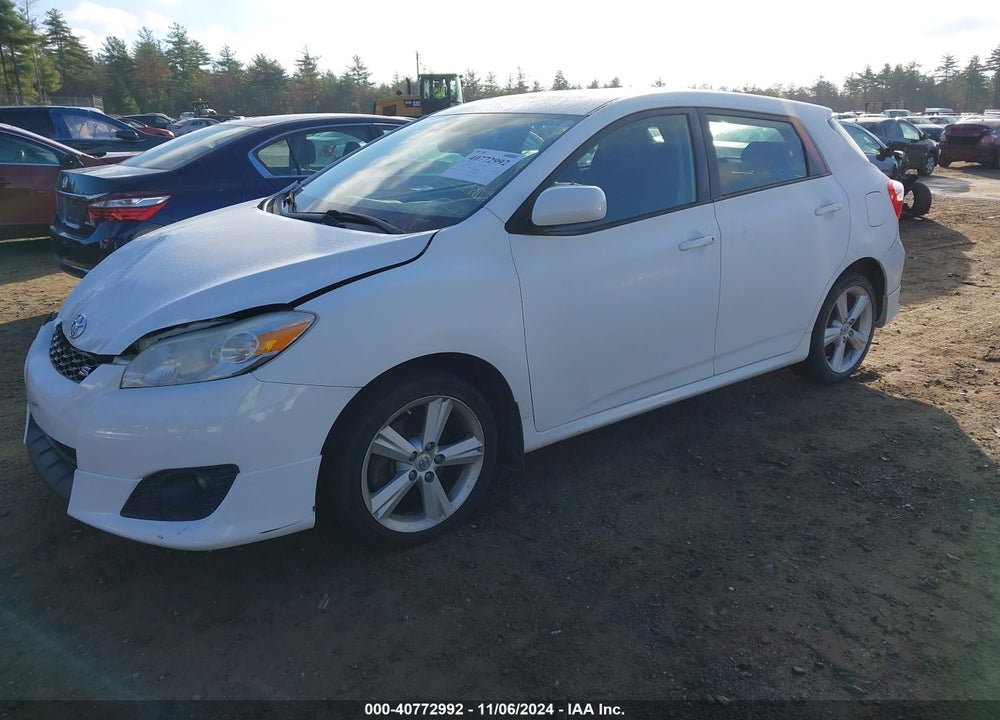 2009 TOYOTA MATRIX S VIN: 2T1LE40E49C003908