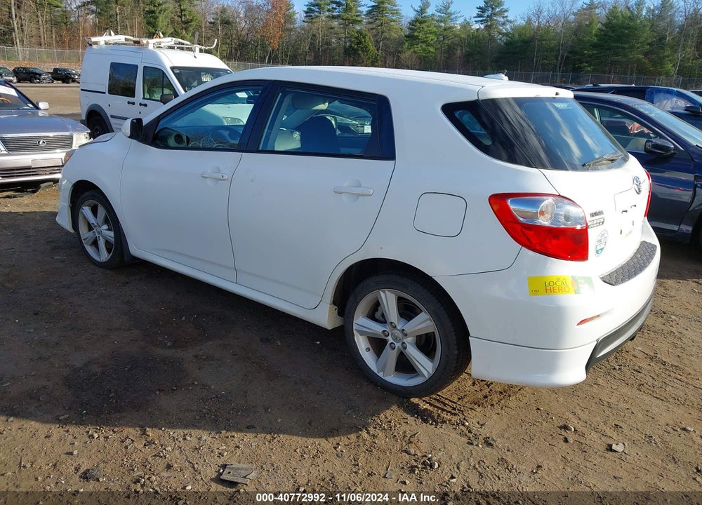 2009 TOYOTA MATRIX S VIN: 2T1LE40E49C003908