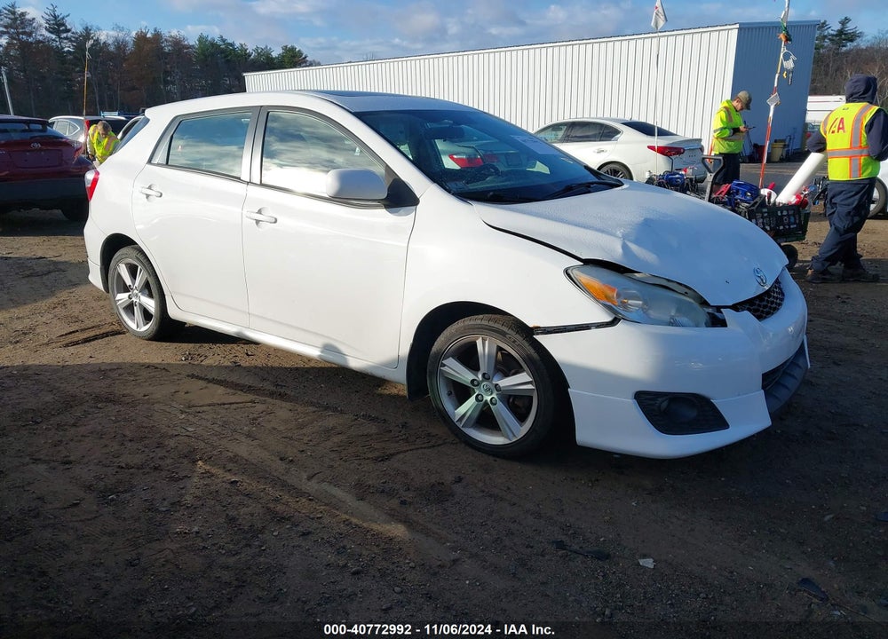 2009 TOYOTA MATRIX S VIN: 2T1LE40E49C003908