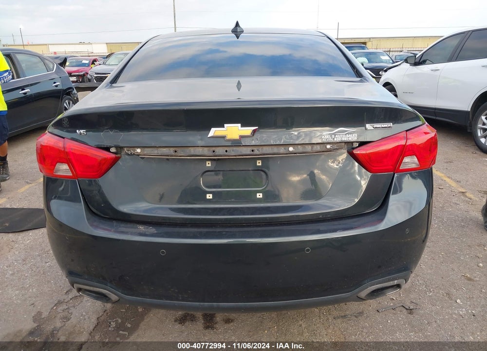 2018 CHEVROLET IMPALA VIN: 2G1125S37J9147614