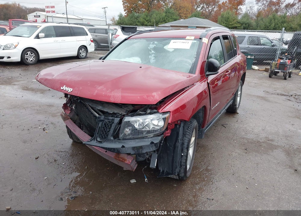 2016 JEEP COMPASS SPORT VIN: 1C4NJCBA7GD513436