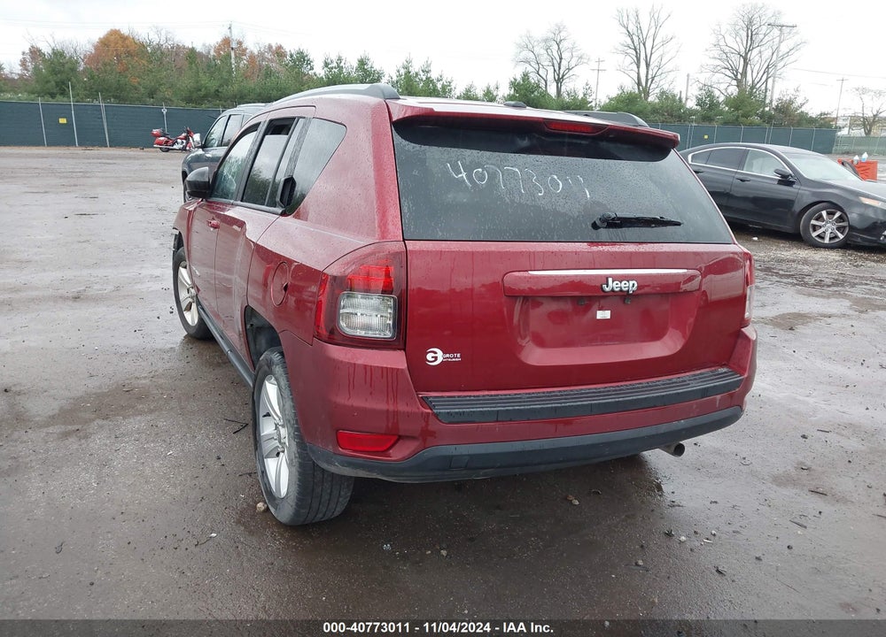 2016 JEEP COMPASS SPORT VIN: 1C4NJCBA7GD513436