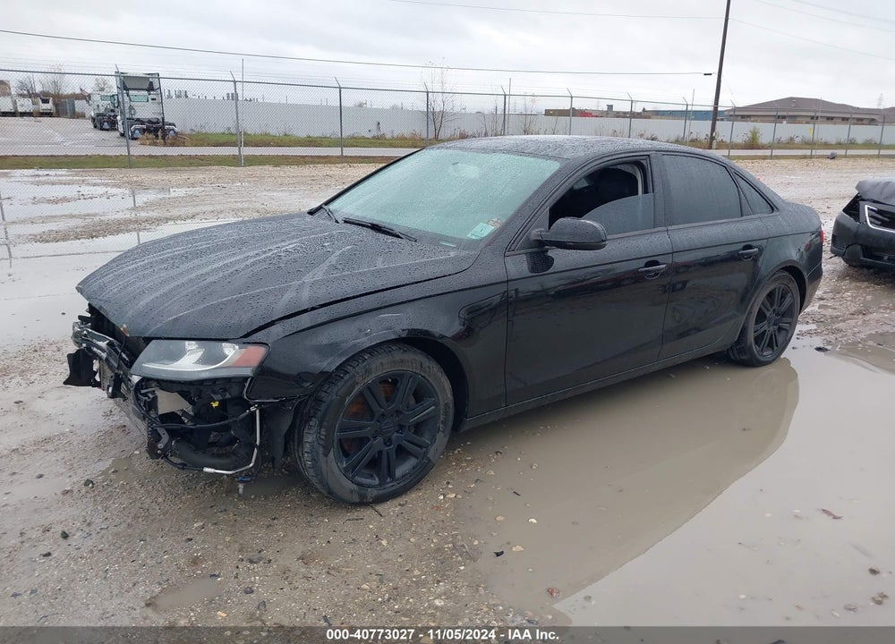 2011 AUDI A4 2.0T PREMIUM VIN: WAUDFAFLXBA109616