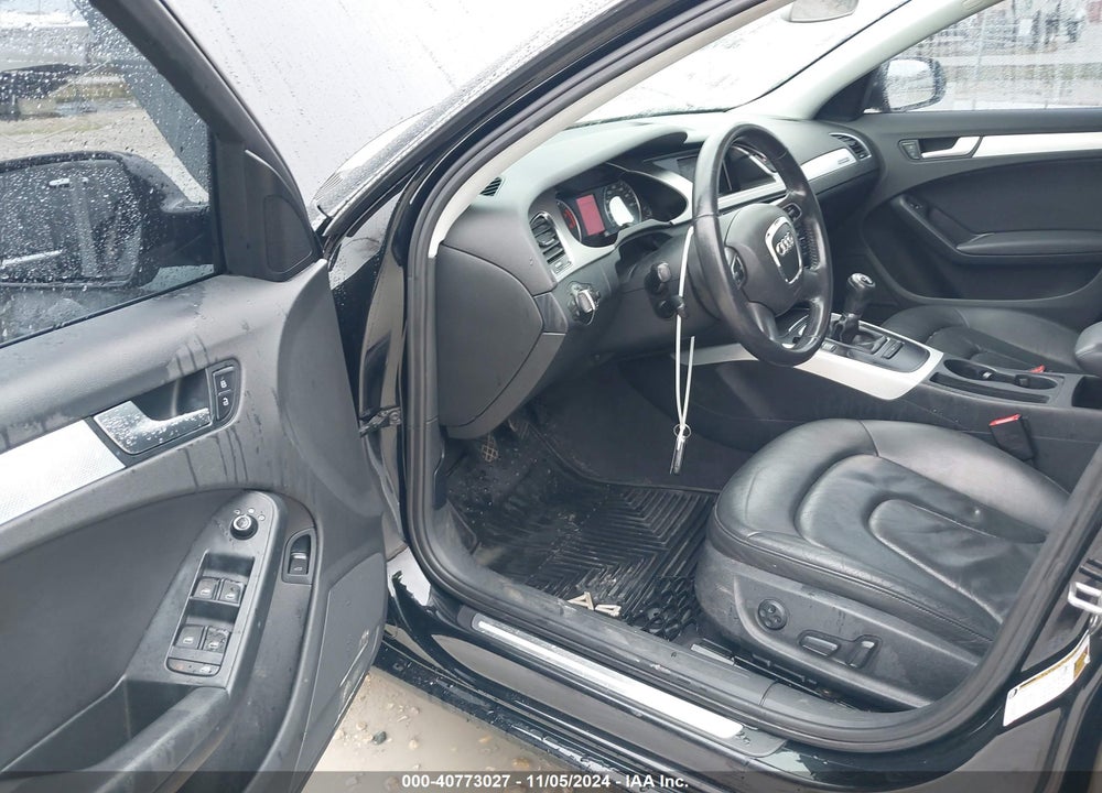 2011 AUDI A4 2.0T PREMIUM VIN: WAUDFAFLXBA109616