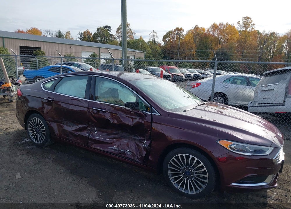 2018 FORD FUSION SE VIN: 3FA6P0HD1JR238640
