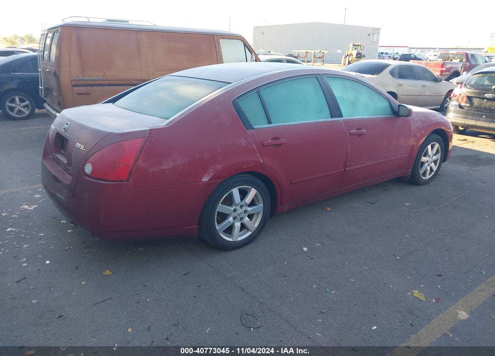 2005 NISSAN MAXIMA 3.5 SL VIN: 1N4BA41E55C825034