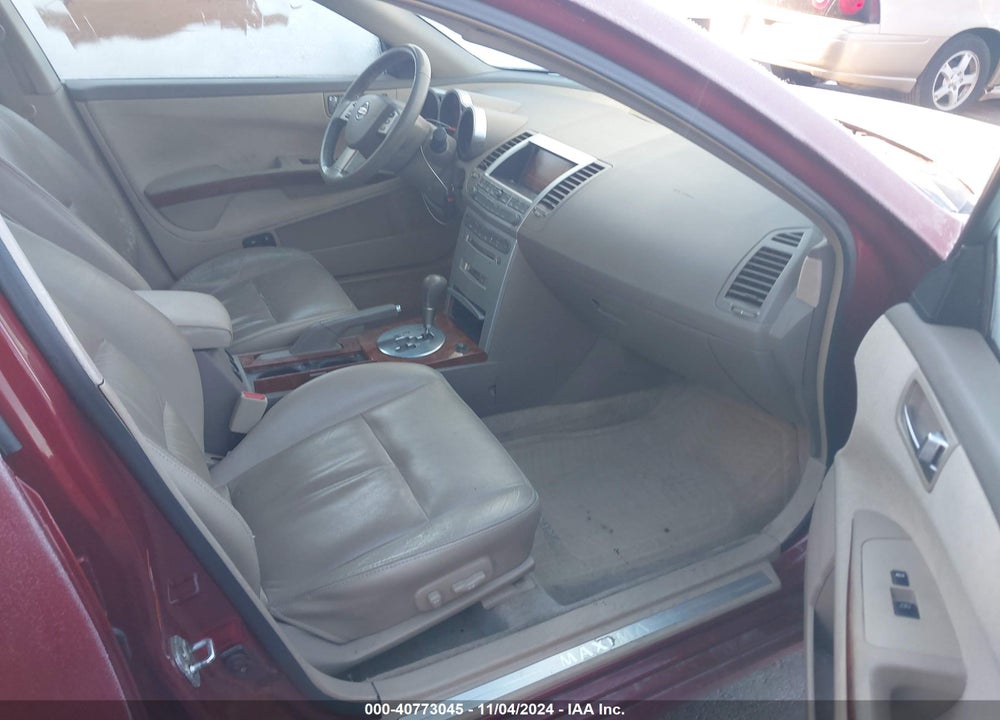 2005 NISSAN MAXIMA 3.5 SL VIN: 1N4BA41E55C825034