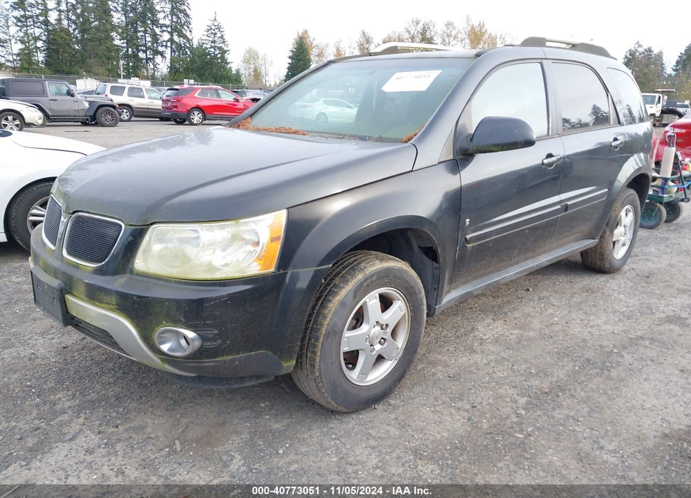 2008 PONTIAC TORRENT VIN: 2CKDL43F386012171