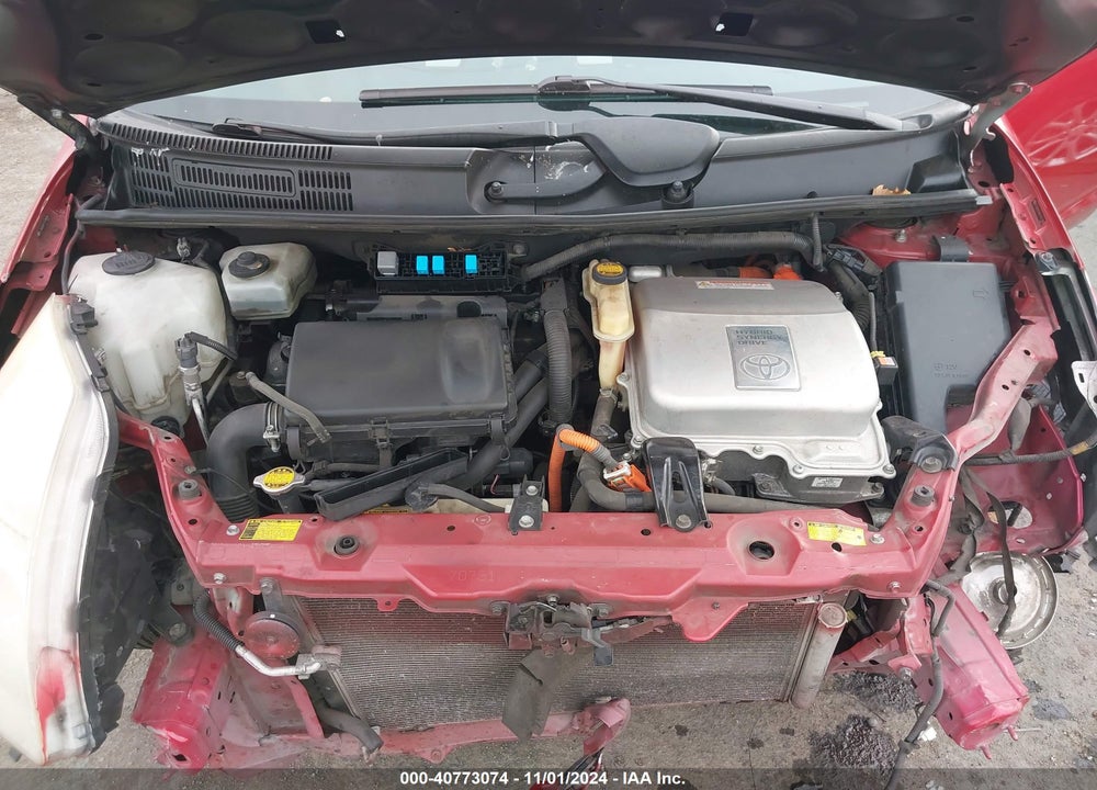 2008 TOYOTA PRIUS VIN: JTDKB20U783384967