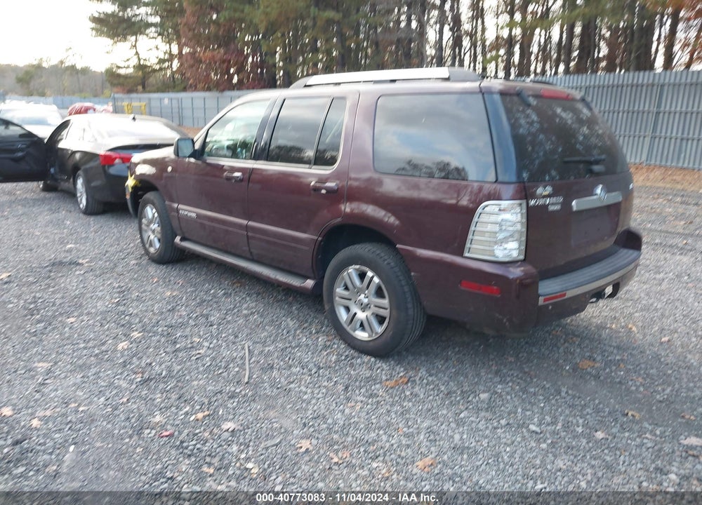 2007 MERCURY MOUNTAINEER PREMIER VIN: 4M2EU48E07UJ01926