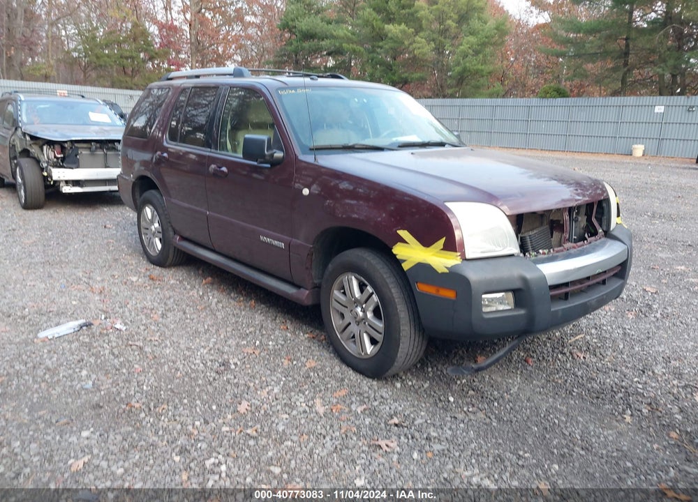 2007 MERCURY MOUNTAINEER PREMIER VIN: 4M2EU48E07UJ01926