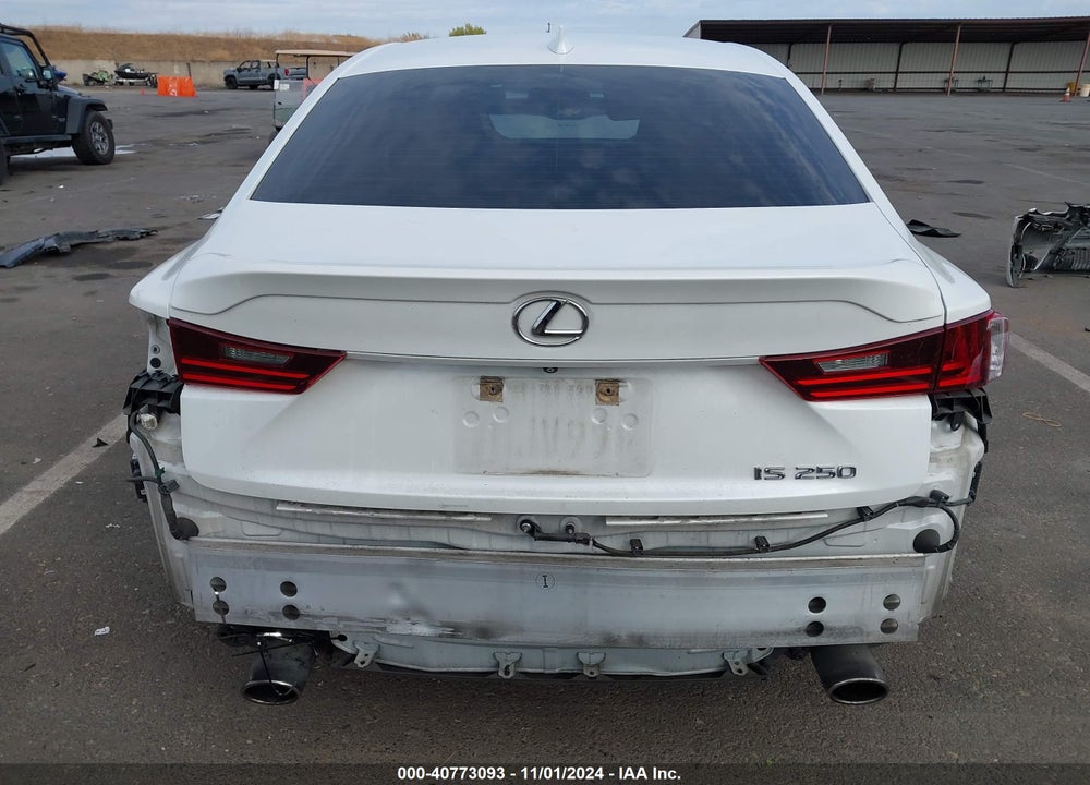 2015 LEXUS IS 250 VIN: JTHBF1D27F5055760