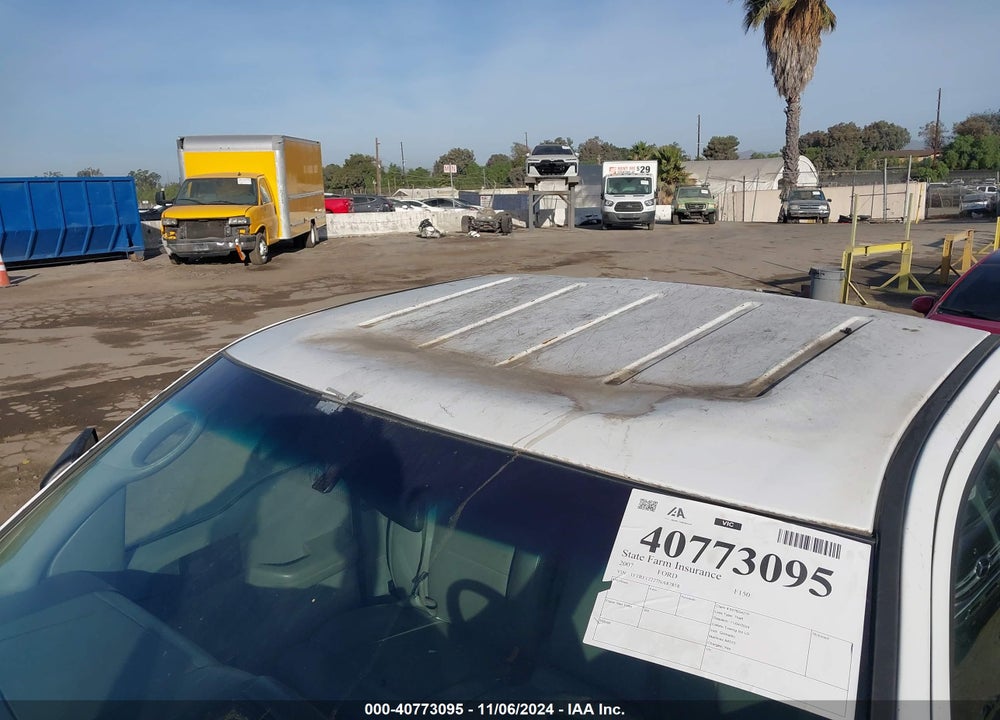 2007 FORD F-150 STX/XL/XLT VIN: 1FTRF12227NA87858