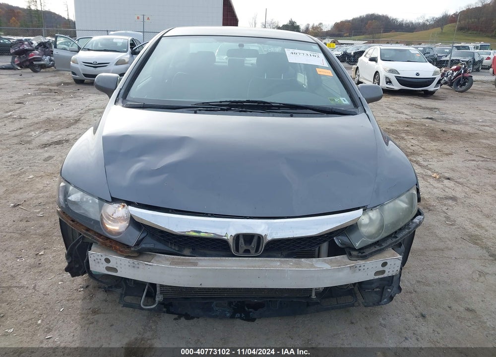 2009 HONDA CIVIC LX VIN: 2HGFA16559H366398