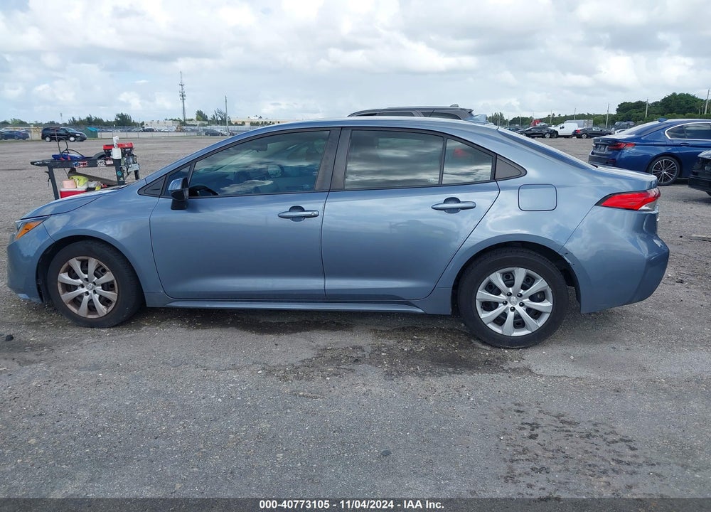 2020 TOYOTA COROLLA LE VIN: 5YFEPRAE0LP102148