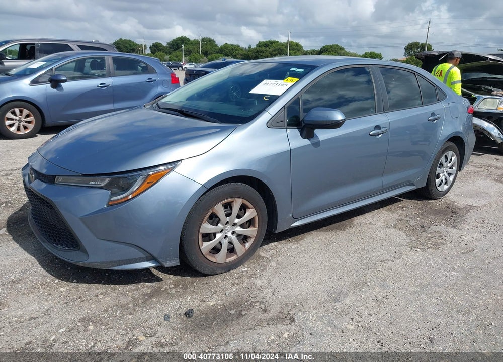 2020 TOYOTA COROLLA LE VIN: 5YFEPRAE0LP102148