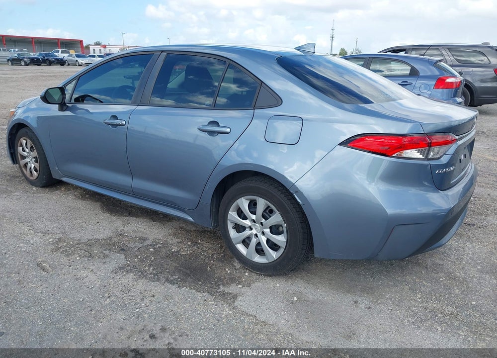 2020 TOYOTA COROLLA LE VIN: 5YFEPRAE0LP102148