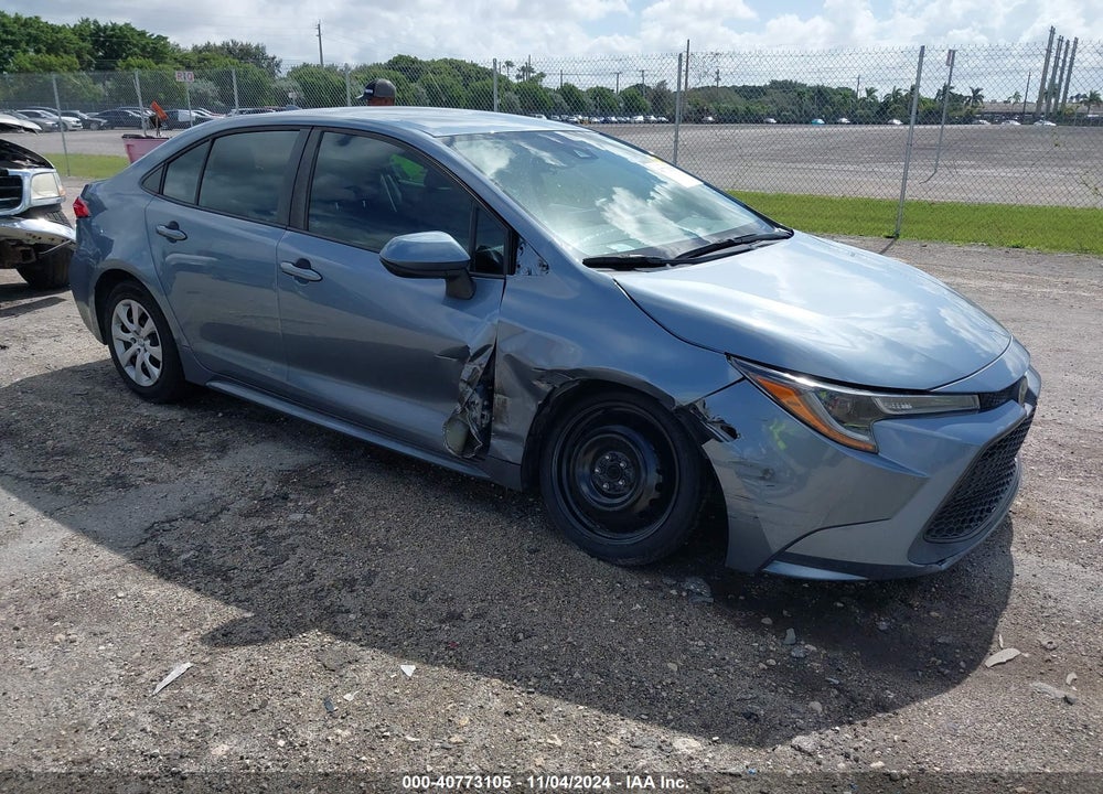 2020 TOYOTA COROLLA LE VIN: 5YFEPRAE0LP102148
