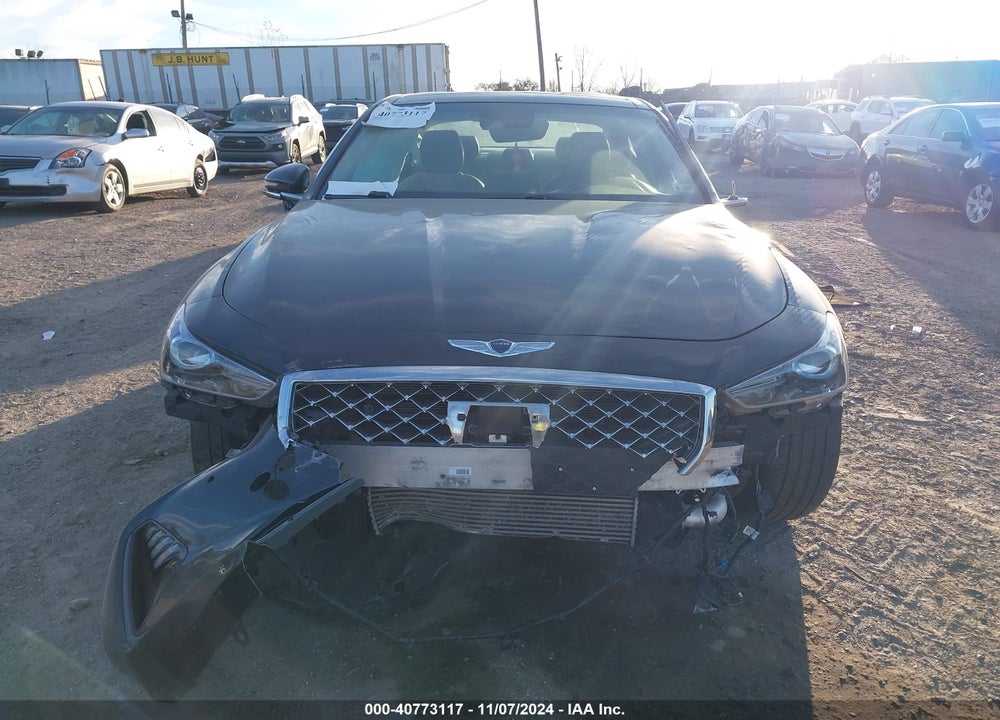 2021 GENESIS G70 VIN: KMTG34LA0MU075427