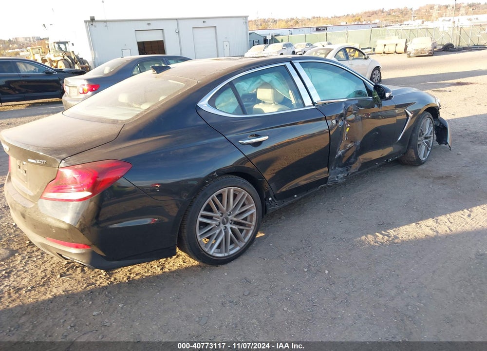 2021 GENESIS G70 VIN: KMTG34LA0MU075427